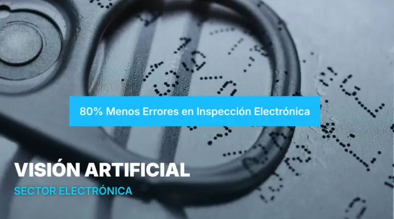 Implementamos visión artificial 2D con OCR y lectura de códigos en una línea de ensamble electrónico, logrando trazabilidad completa y reducción del 80% en errores de ensamble. La generación automática de reportes eliminó el trabajo manual diario.
