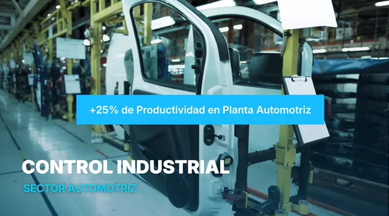 Desarrollamos el control integral de una línea de inspección en Guanajuato con PLC Siemens y HMI Proface. La solución permite cambio de recetas desde pantalla, visualización de imágenes en tiempo real y envío automático de datos a la nube, incrementando la productividad en 25%.